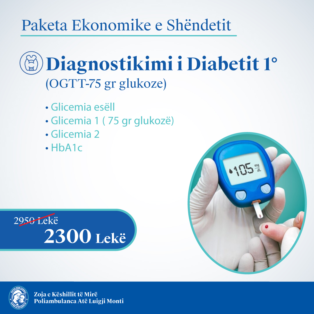 diagnostifikimi i diabetit 1